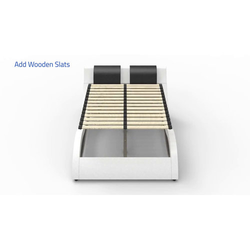 Orren Ellis Lafever Upholstered Sleigh Bed & Reviews Wayfair